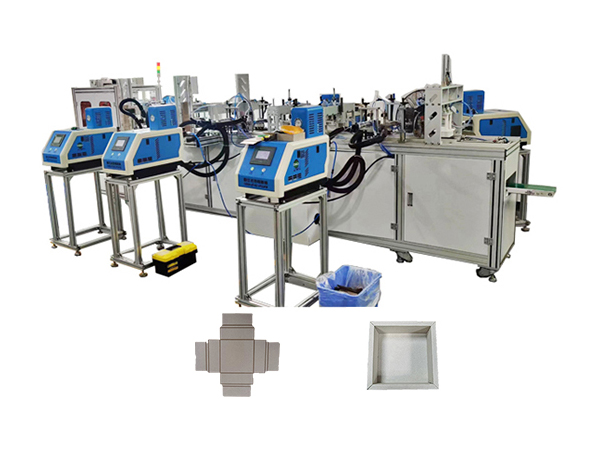 手表纸盒涂胶成型机