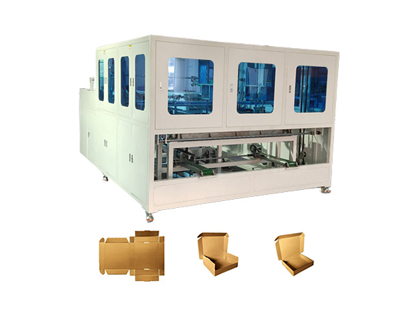 涂胶折盒机