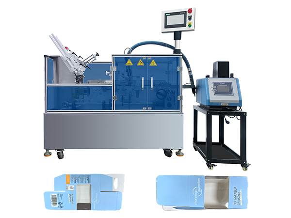 高速开盒热熔胶封盒机